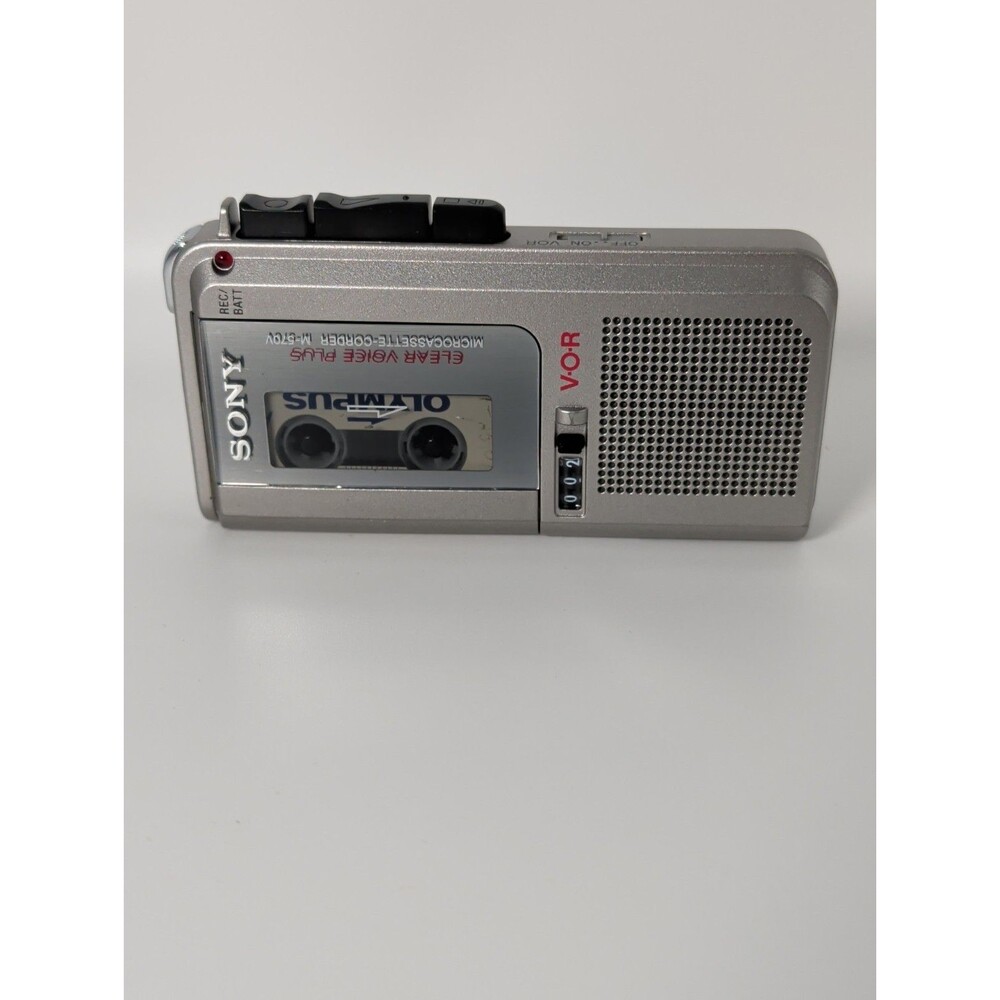 Sony M-570V Handheld Cassette Voice Recorder